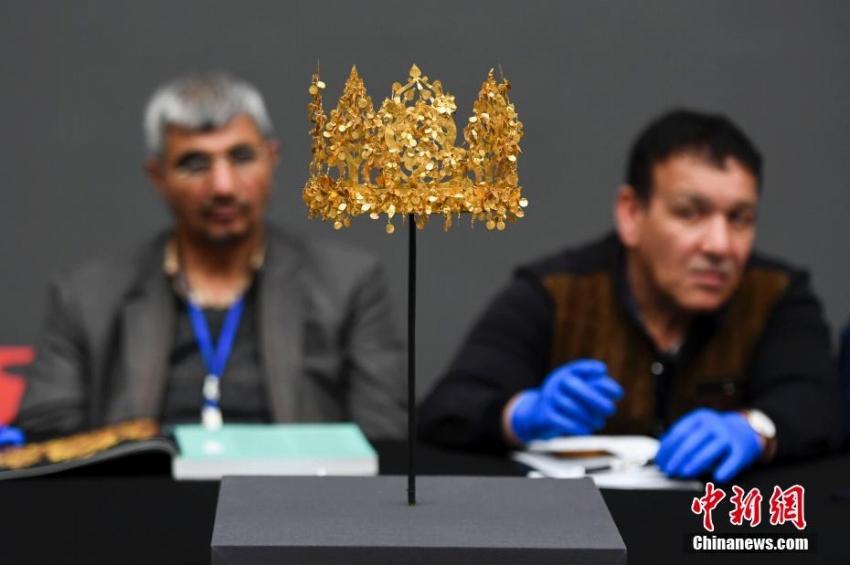 輝く豪華な黄金の冠、長沙で「アフガニスタン国宝展」　湖南省