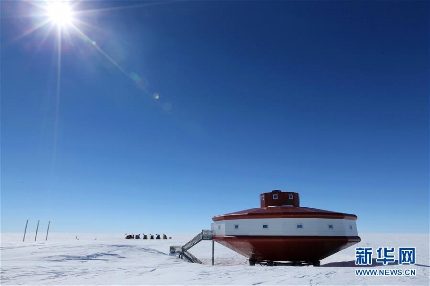 中国南極科学観測隊の内陸隊が泰山基地に到着