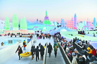 「ハルビン国際氷雪祭り」が開幕