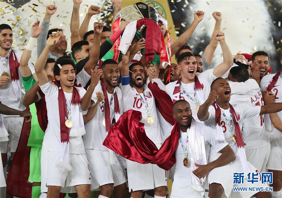 サッカーアジアカップ、カタールが3対1で日本を破り初優勝