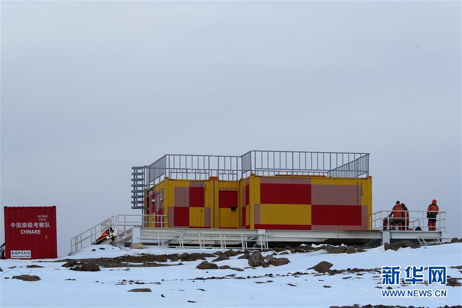 南極の中山基地、レーザーレーダーを設置