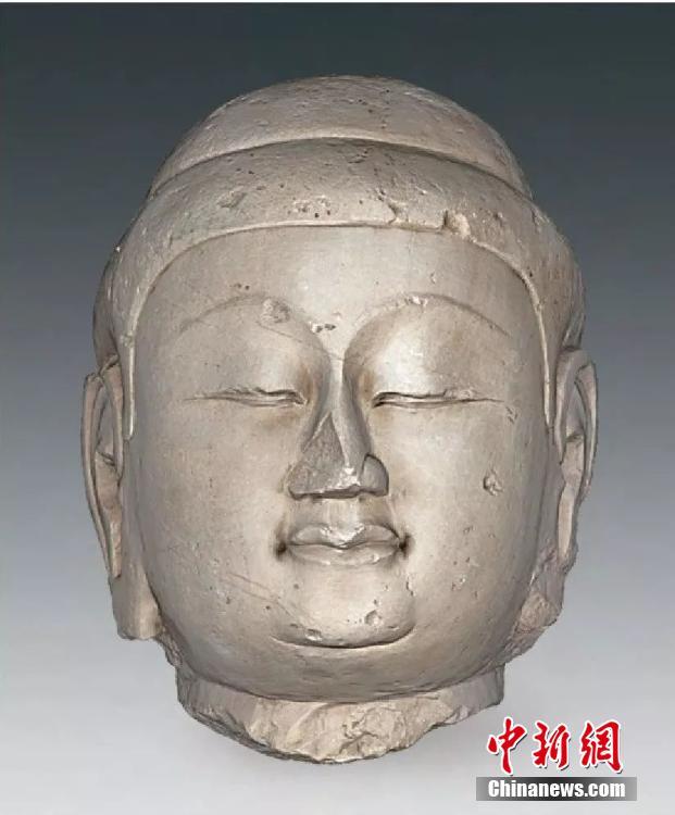 山西省五台山付近で石の仏像34体を発見