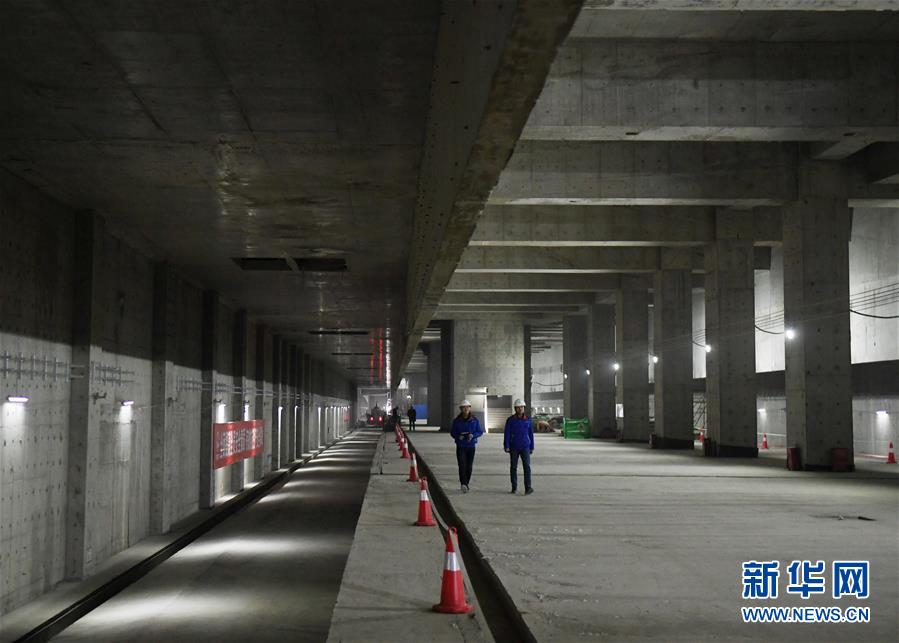 京雄都市間鉄道の北京新空港駅主体工事が竣工