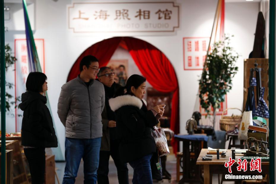 上海愚園の公共バザーに懐かしの「弄堂」スタイル登場