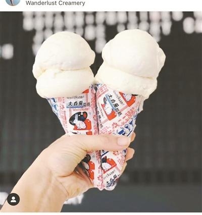 米国で「大白兎ミルクキャラメル」味のアイス大ヒット　中国の商標権侵害？