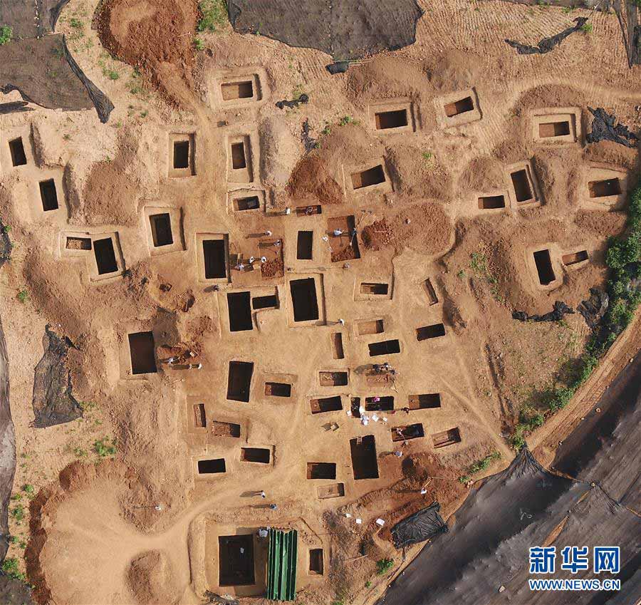 西周の庶民の墓地から数千点以上の副葬品　河南省三門峡