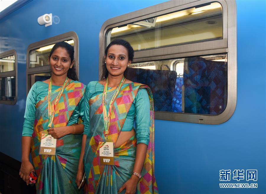 中国企業が建設請け負うスリランカ南部の鉄道プロジェクトが開通式