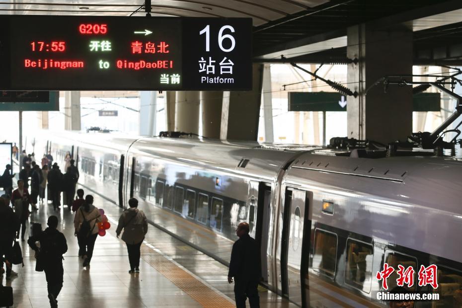 中国の鉄道ダイヤ改正、青島も北京から3時間圏内に