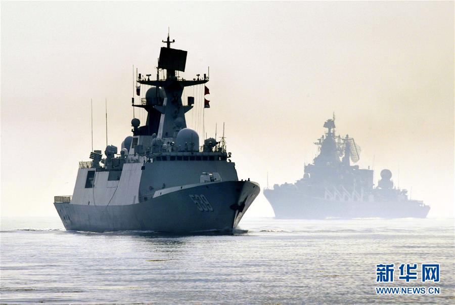 中国・ロシアの合同軍事演習「海上連合2019」が円満に終了