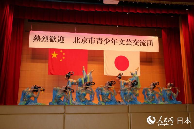 北京市青少年文芸交流団が訪日　芸術を通して友好関係を増進