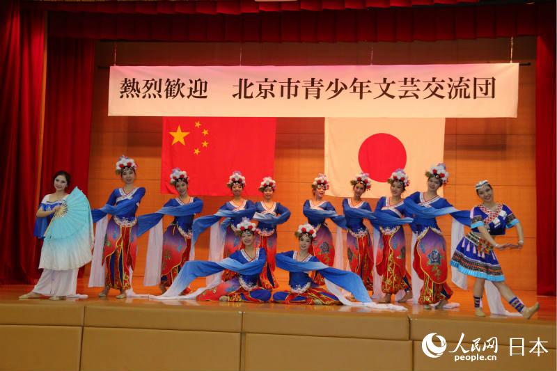 北京市青少年文芸交流団が訪日　芸術を通して友好関係を増進