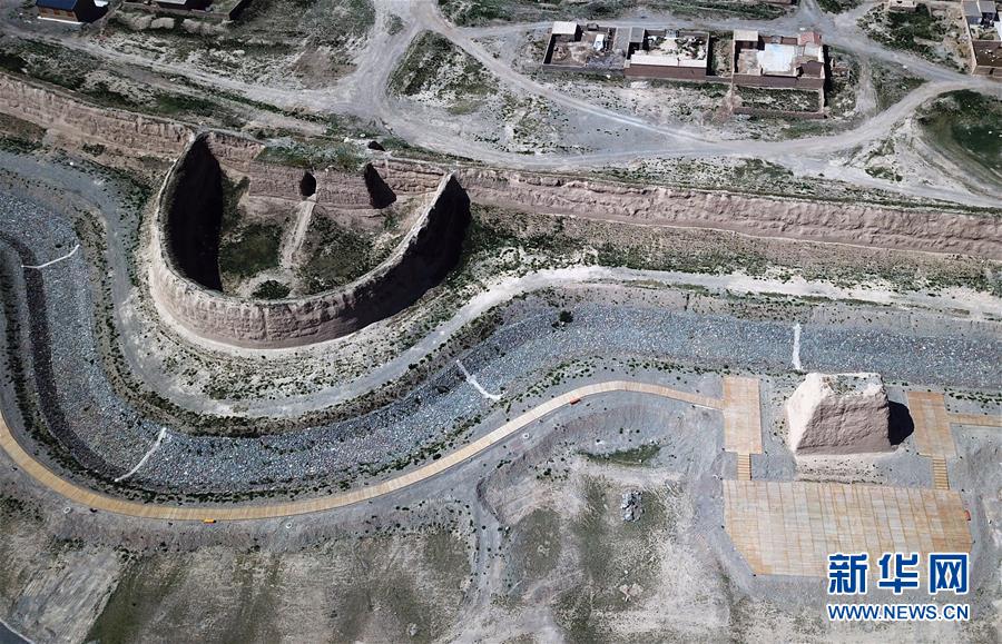 空から見るとまるで巨大なカメ！明代の軍事要塞「永泰亀城」 甘粛省