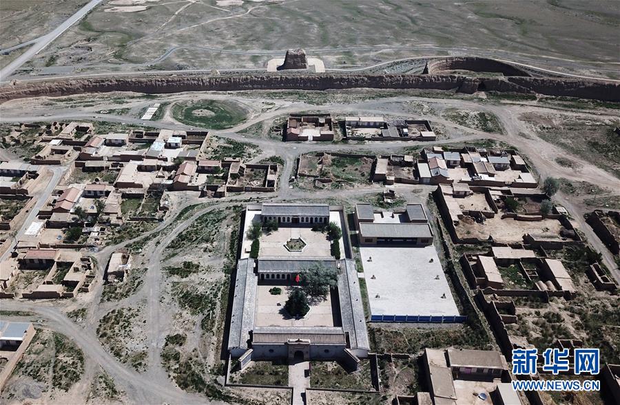 空から見るとまるで巨大なカメ！明代の軍事要塞「永泰亀城」 甘粛省