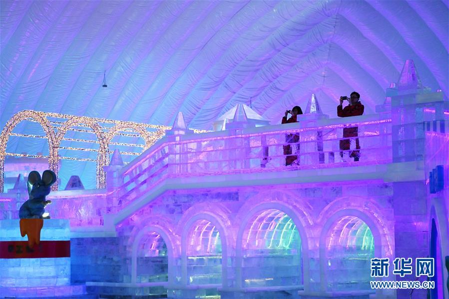 室内版「ハルビン氷祭り」がオープン　童話のような世界