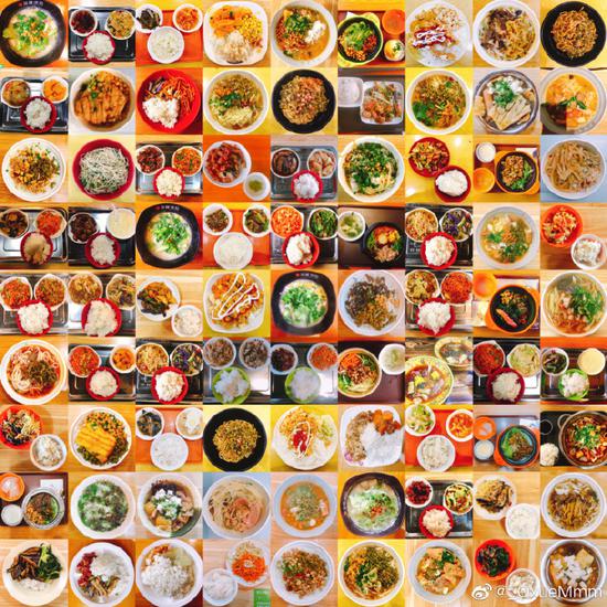 「学食ご飯」の写真4年分を一挙投稿！ネットで大人気になった女子大学生
