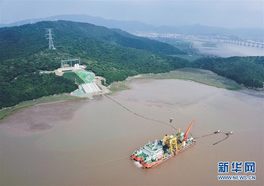浙江省、500kV架橋ポリエチレン海底ケーブルが完成