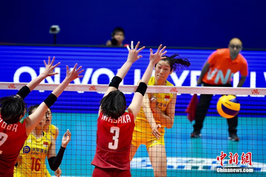 FIVB女子バレーボールネーションズリーグで中国が3対0で日本下す　香港