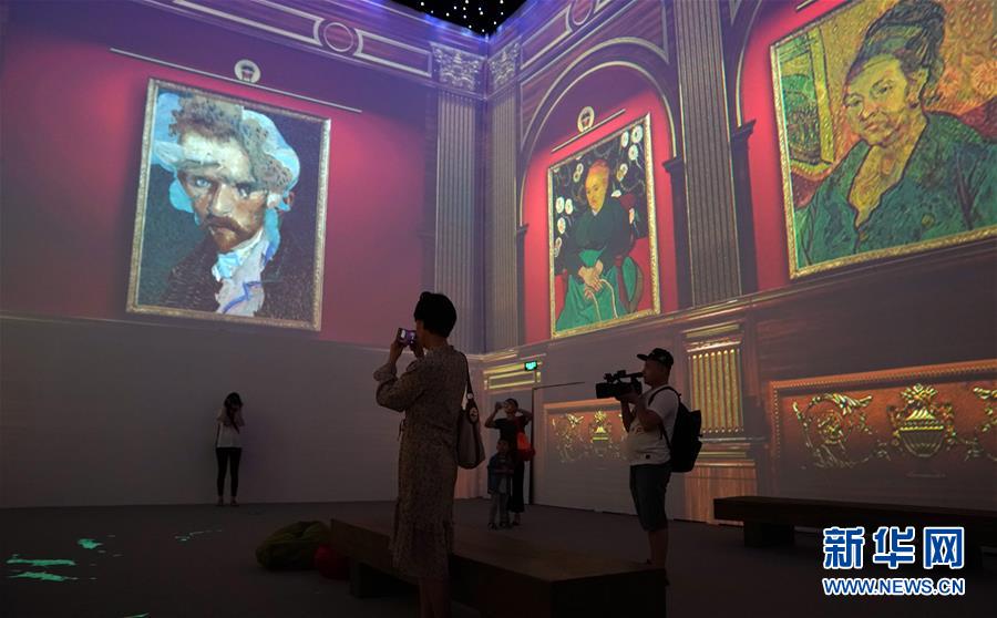 「ゴッホ芸術没入型体験」、中国国家博物館で開幕