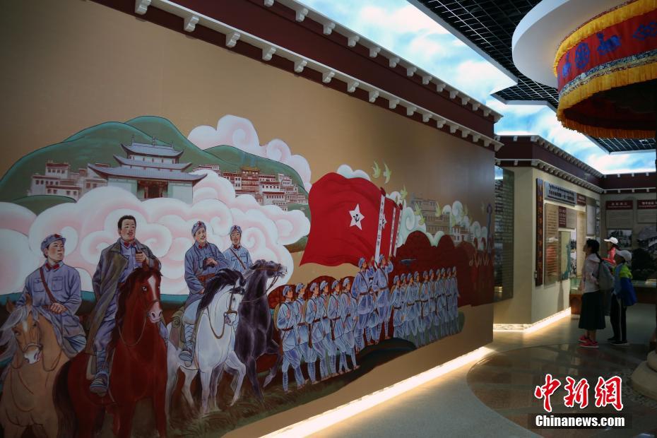 紅軍による長征をリアルに再現　雲南の迪慶紅軍長征博物館