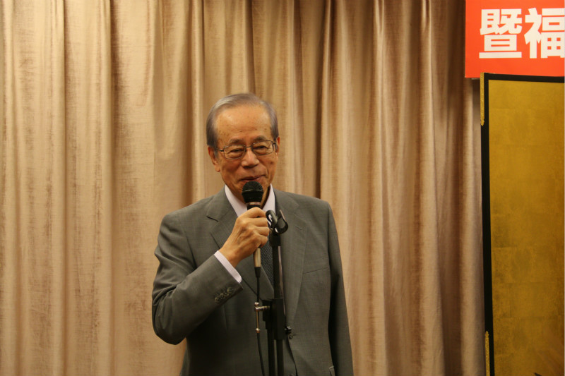 福田康夫元首相「平和の実践叢書」出版記念会