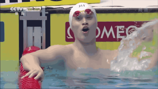 孫楊選手、200メートル自由形で金　世界水泳選手権でフェルプスに次ぐ金11枚