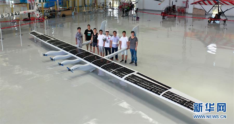中国製の中大型太陽光無人機、「墨子Ⅱ型」が初飛行に成功