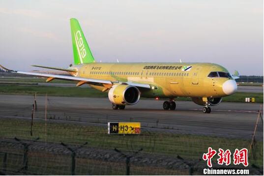 中国産旅客機C919　第104機が試験飛行に成功