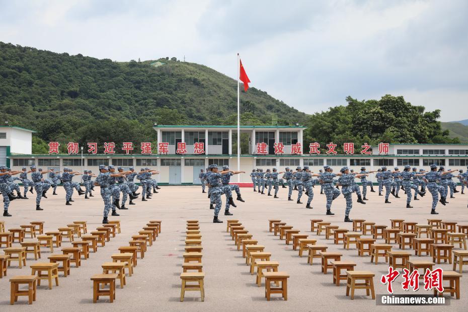 第9回「香港大学生軍事生活体験キャンプ」修了式