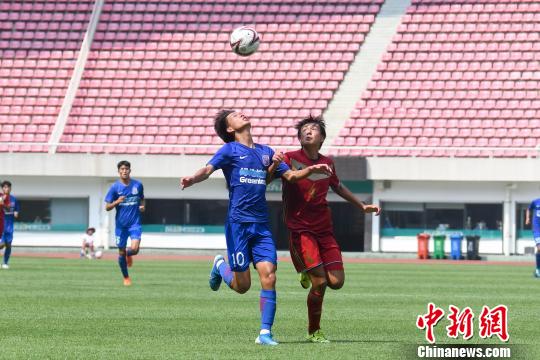 中国サッカーチームが1対0で日本に勝利　中日韓ジュニア交流競技会