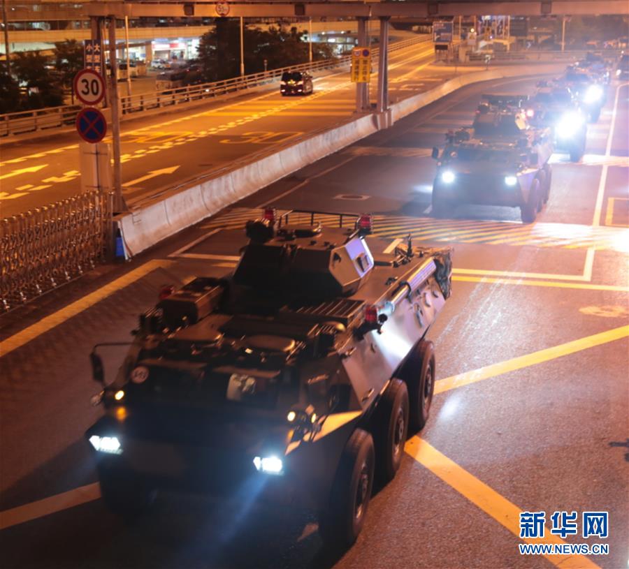 中国人民解放軍香港駐留部隊が22回目の交替