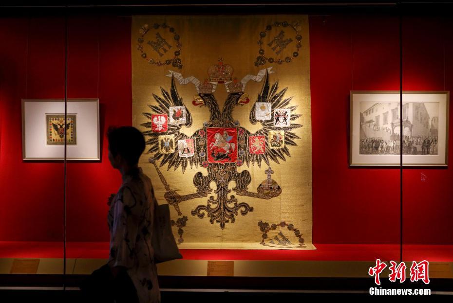 中国・故宮でロシアの宮殿クレムリンの特別展