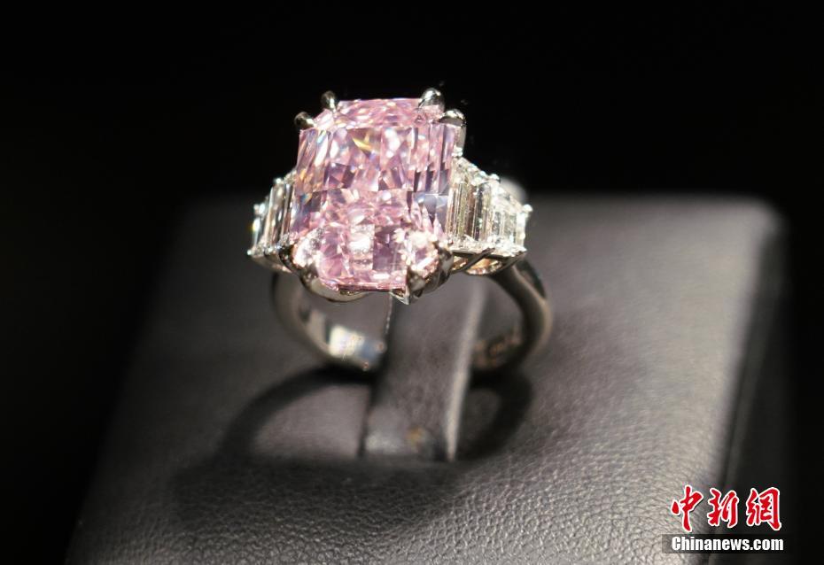 落札額は27億円以上？ピンクダイヤモンドの指輪が香港で競売へ
