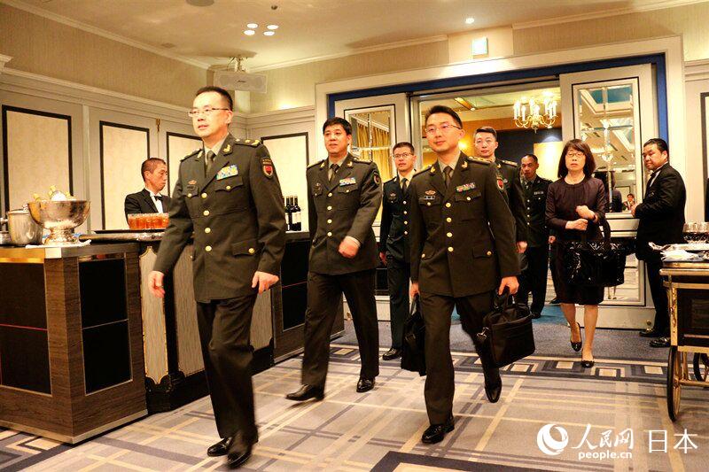 中国人民解放軍佐官級訪日団が訪日