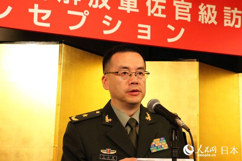 中国人民解放軍佐官級訪日団が訪日