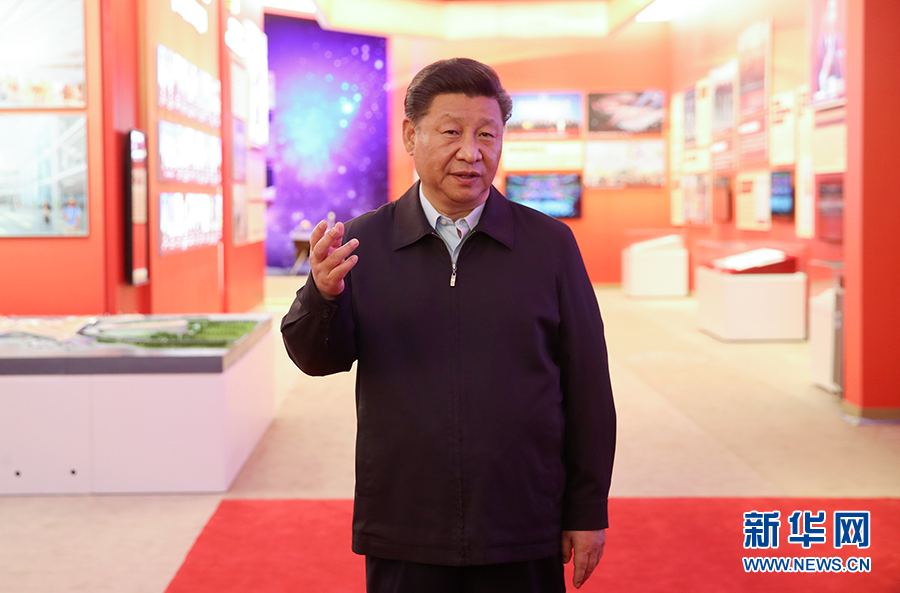 習近平総書記が「中華人民共和国成立70周年祝賀大型成果展」見学