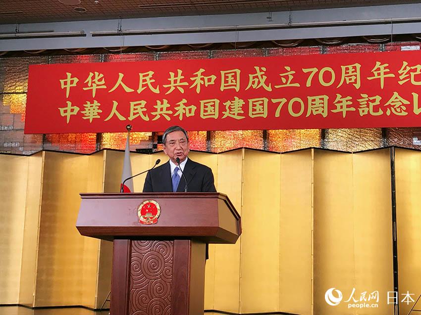 在日本中国大使館が「中華人民共和国建国70周年記念レセプション」