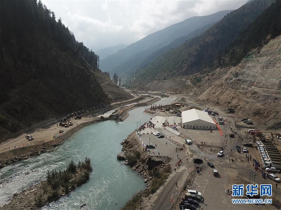 中国企業が建設するパキスタンの水力発電所に段階的成果
