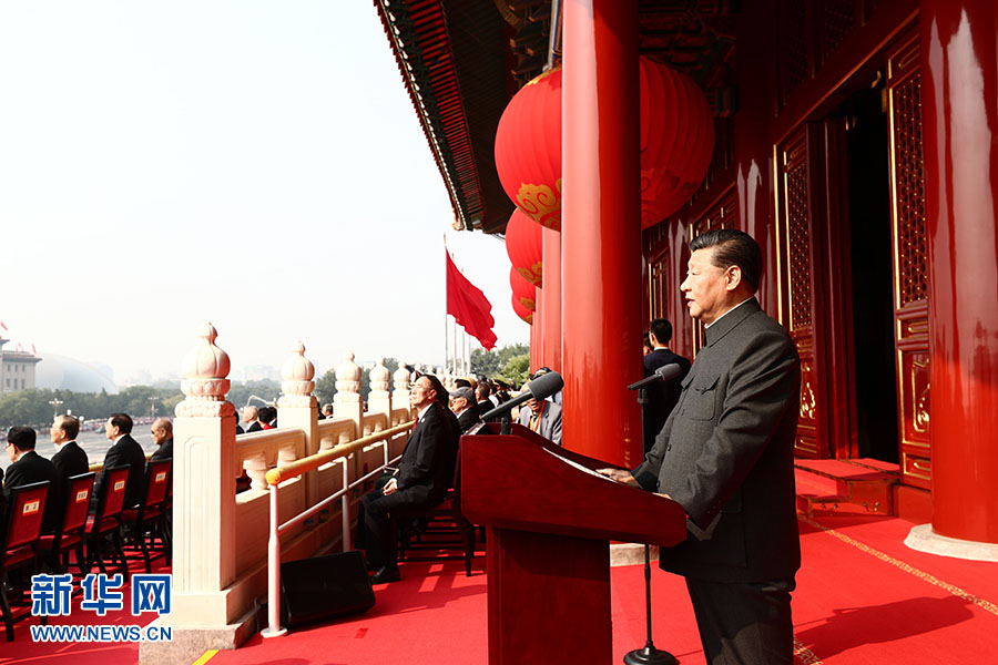 中華人民共和国成立70周年祝賀大会が盛大に行われる　習近平総書記が重要演説