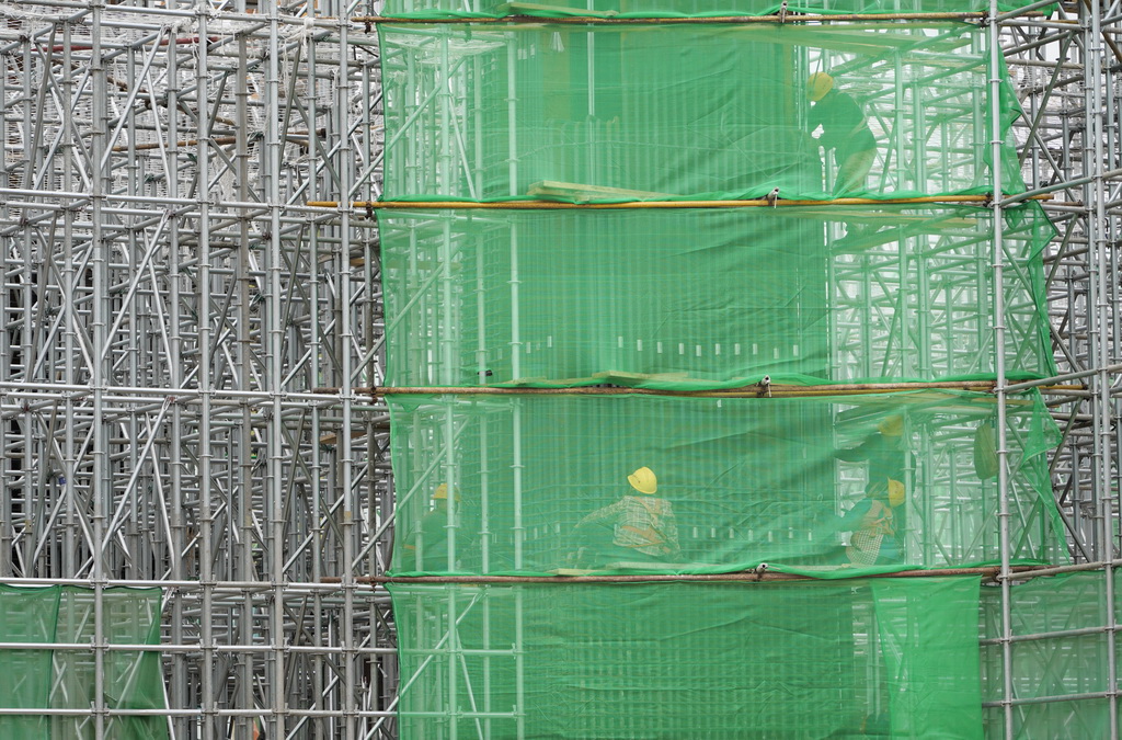 雄安駅の地下主体構造工事がほぼ完了　河北省