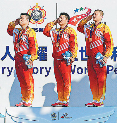 中国の射撃チームが第7回ミリタリーワールドゲームズ初の金メダル獲得