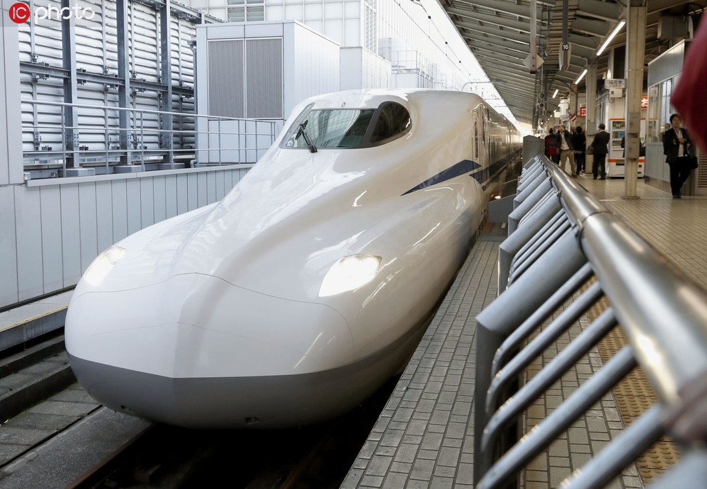 来年営業運転開始予定の東海道新幹線新型車両「N700S」（写真著作権は東方ICが所有のため転載禁止）。