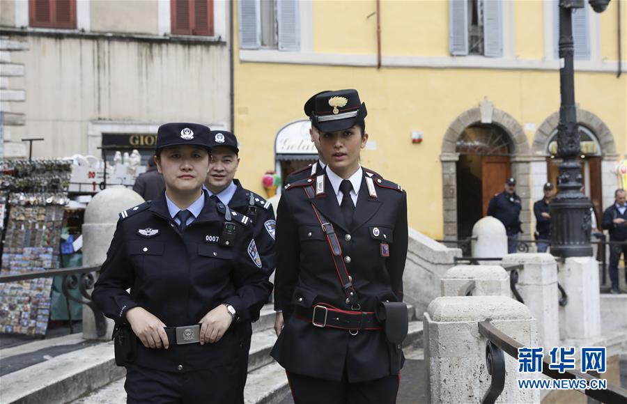 第4回中国・イタリア合同パトロール、ローマで実施