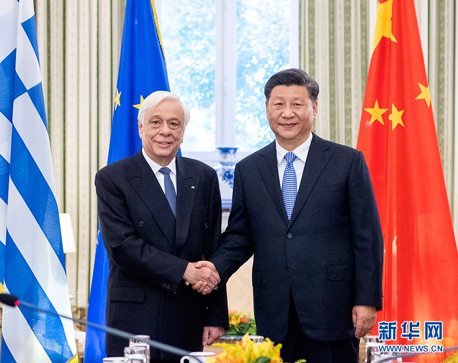 習近平国家主席「中国とギリシャが新時代に新たな光芒を輝かせるように」