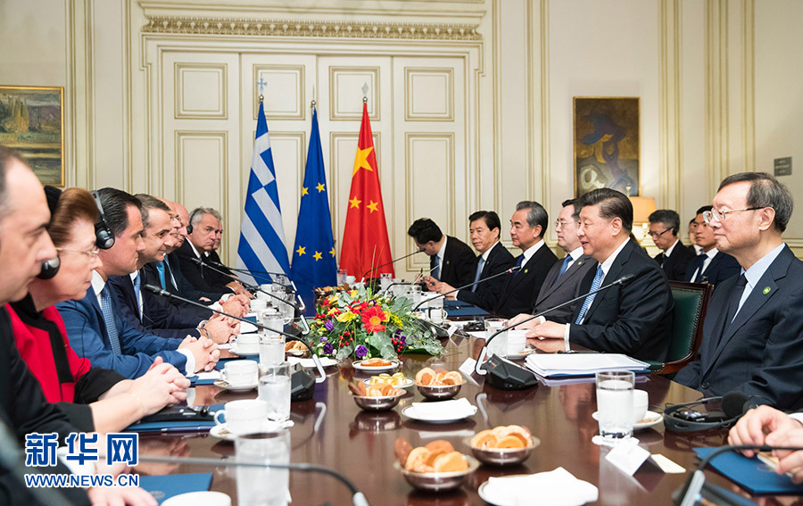 習近平国家主席が中国とギリシャの実務協力に4提案