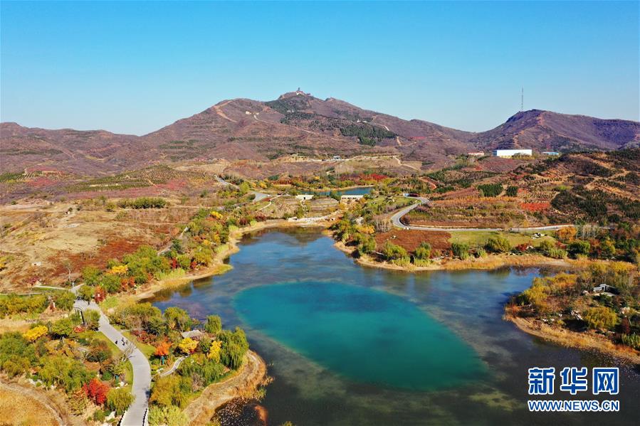 邯鄲の「炭鉱跡地」が今では「美しい冬景色」の名所に　河北省
