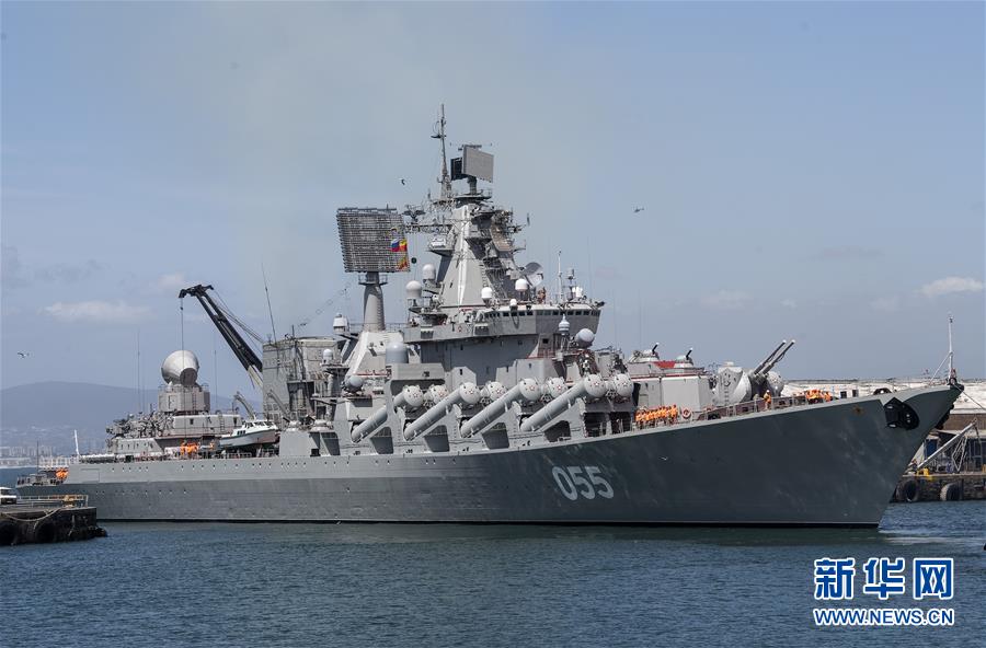 中国・ロシア・南ア海軍がケープタウンで海上合同演習　南アフリカ
