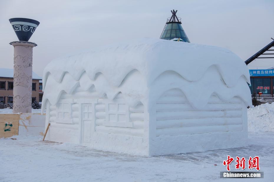 「氷雪旅館」がオープン、氷のベッドで「極寒睡眠」体験　黒竜江省