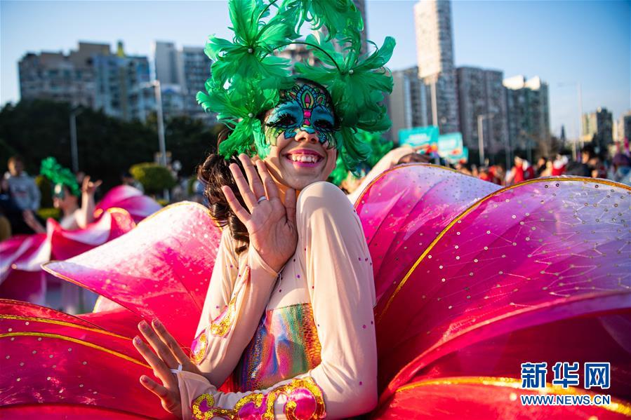祖国復帰20周年を祝う「2019マカオ・インターナショナル・パレード」