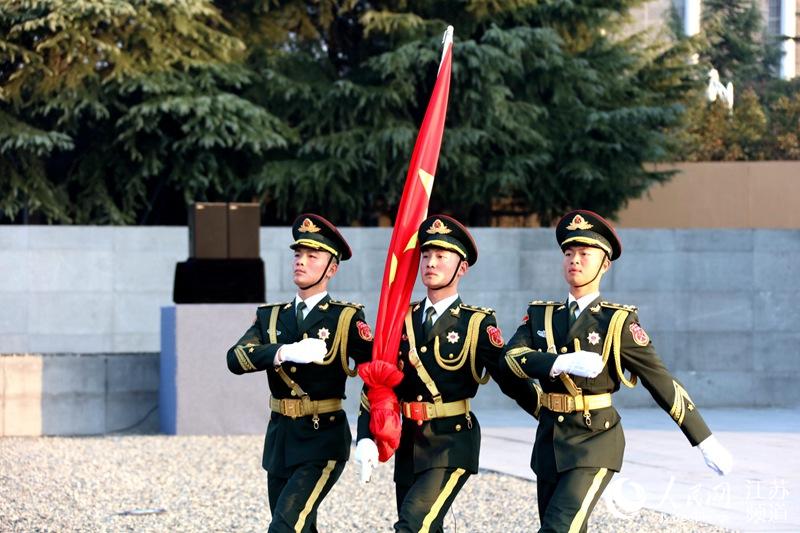 6回目となる国家追悼日　南京で国旗半旗掲揚式