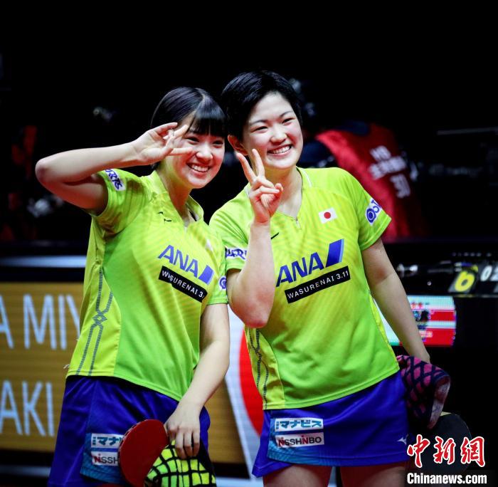 卓球女子グランドファイナルで日本の木原・長崎組が優勝　河南省